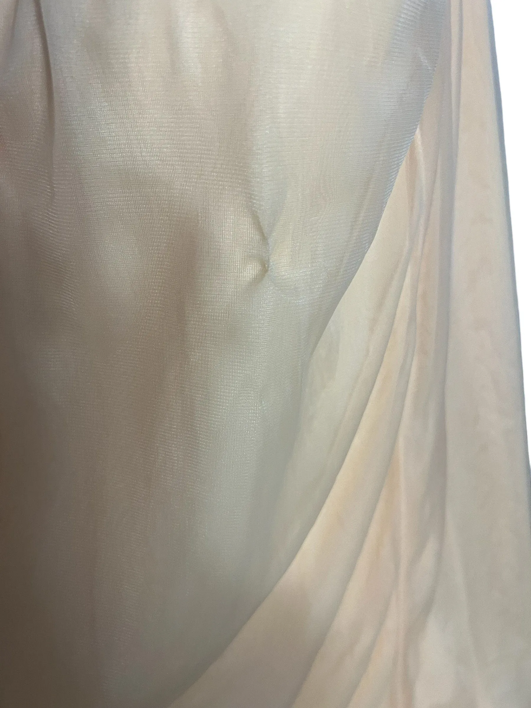 Vintage peach short nightgown M L