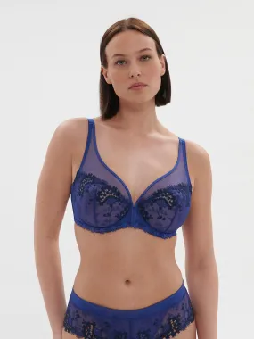 Wish Full Coverage Plunge - Electric Blue