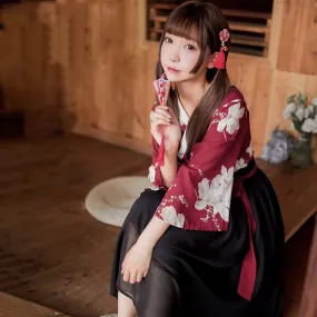 YOMORIO Womens Traditional Chinese Lingerie Hanfu Dress Costume Lolita Anime Cosplay Kimono Outfit